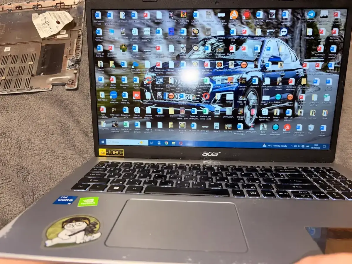 Після ремонту: Acer Aspire 3 A315 — техніка працює, Київ