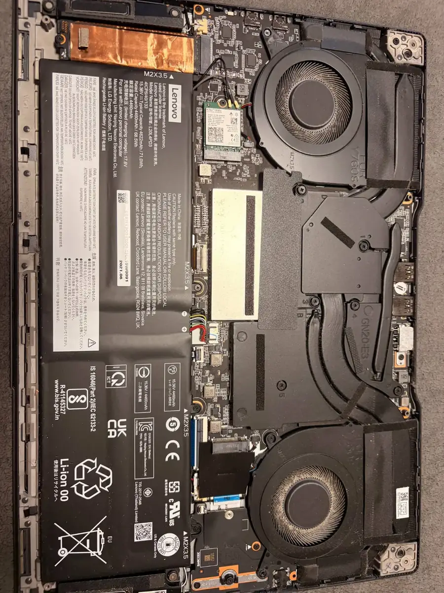 Результат ремонту: MSI GE66/GE76 після відновлення — метро Печерська, Київ