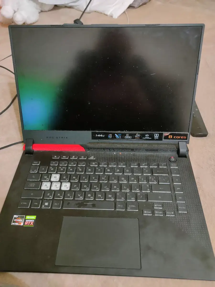 Результат ремонту: ASUS G15 (Ryzen 7, RTX) після відновлення — метро Мінська, Київ