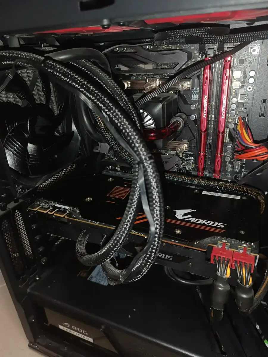 Ремонт ASUS ROG + AORUS GPU: апгрейд процесора і обслуговування сво на ігровому пк — Дарницький район, Київ