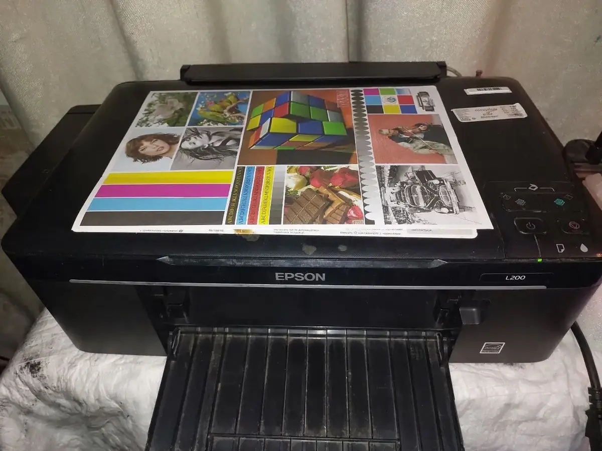 Після ремонту: Epson L200 — техніка працює, Київ