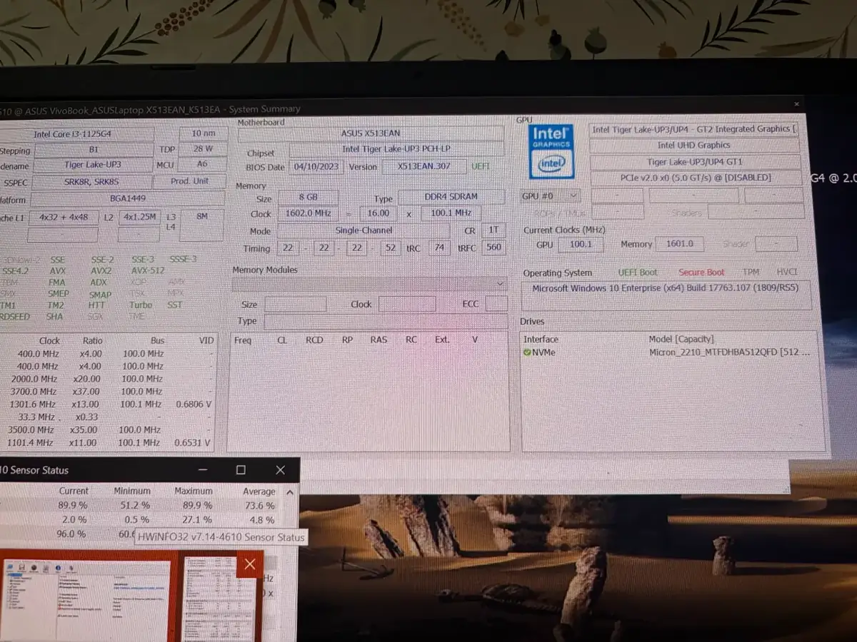 Після ремонту: ASUS X513EAN — техніка працює, Київ
