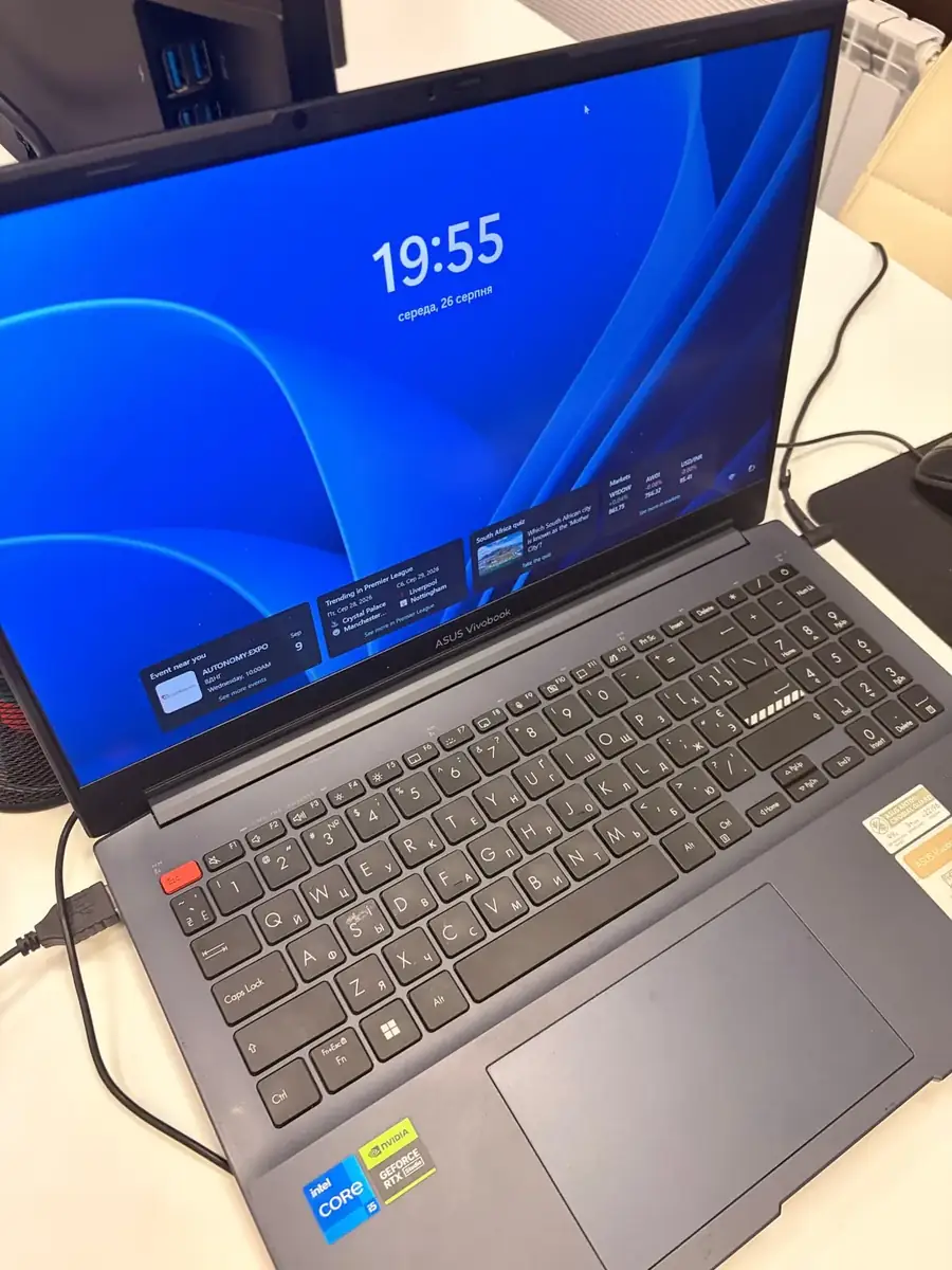 Ремонт ASUS Vivobook 15: встановлення windows і повне налаштування нового ноутбука asus vivobook — Дарницький район, Київ