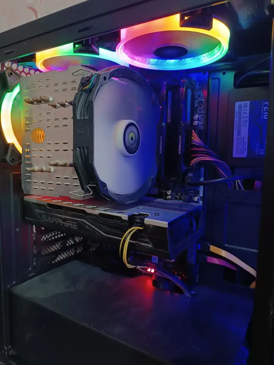 Ремонт Sapphire RX 580: ігровий пк перегрівався і скидав частоти — Святошинський район, Київ