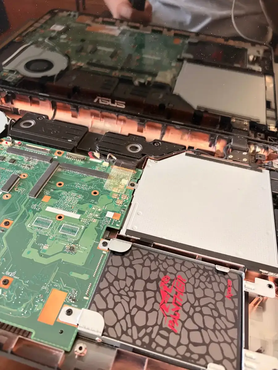 Встановлений SSD Apacer Panther замість старого HDD
